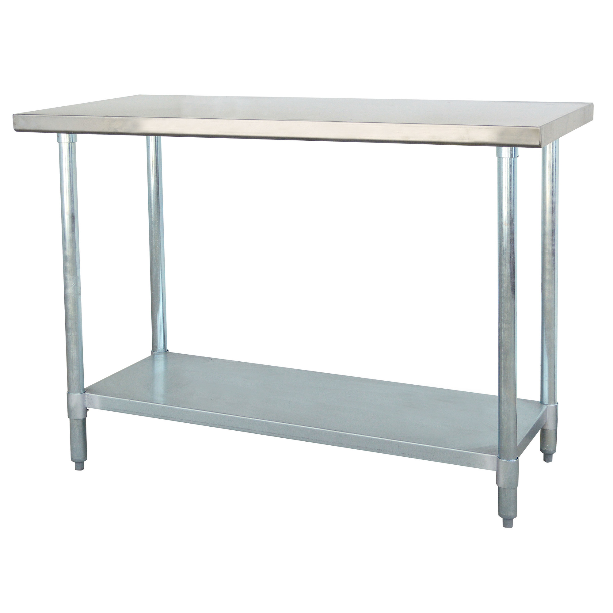Sportsman Series Stainless Steel Work Table - 24in. x 60in., 35in. Height, 330-Lb. Capacity, Adjustable Shelf, Model# SSWTABLE60